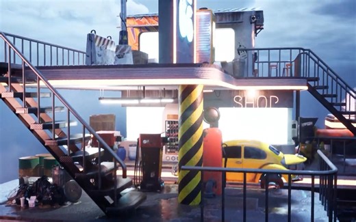 blender 教程｜3d建模游戏场景，体验第一视角射击游戏