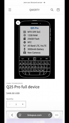 Reviving BlackBerry: The Q25 Project by Zinwa Technologies