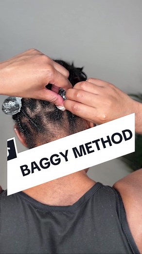 Baggy Method for Moisturizing Dry and Brittle Hair