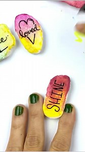 3.1K views · 36 reactions | 3 super easy word rock designs! #Rp101 #kindnessrocks #paintedstone #paintedrock #stonepainting #prettyrocks #rockpainting | Rock Painting 101 | Facebook