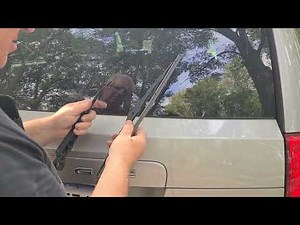 Changing the Rear Wiper Blade Town and Country or Grand Caravan