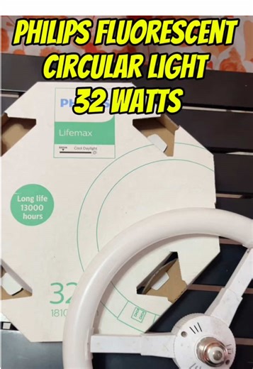 How To Replace Philips Fluorescent Circular Light #BPANDRESTV #Philips #diy #homehacks #fyp