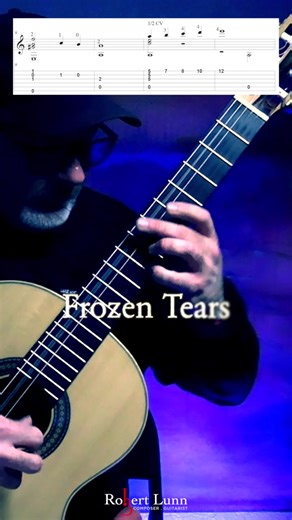 Frozen Tears #classicguitar #classicalguitarist #classicalguitar