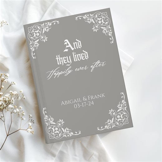 Custom Engagement Journal for Couple, Wedding Journal Bride and Groom, Book Memory Keepsake Present Custom Fairytale Wedding Notebook - Etsy