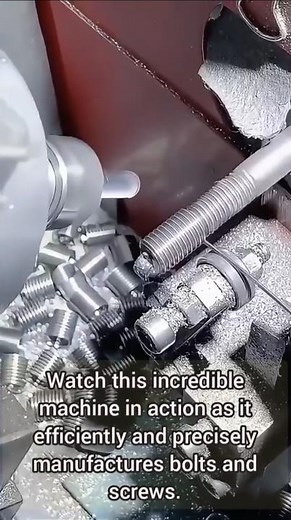 Automatic Bolt and Screw Manufacturing Machine