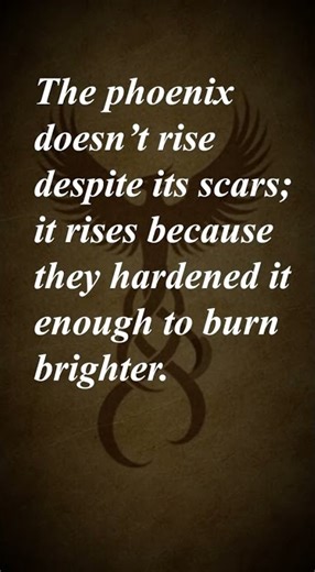 The phoenix doesn’t rise despite its scars