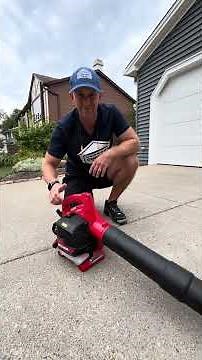 HOW TO START A CRAFTSMAN B2000 LEAF BLOWER