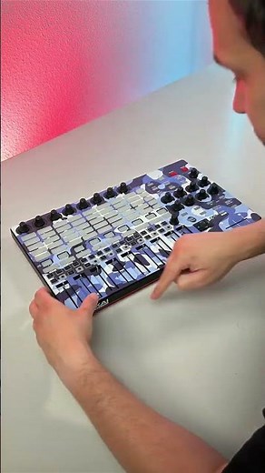 🔵 APC 40 MK2 in full Camo Navy mode – built for control, made for style. Custom look, zero compromi