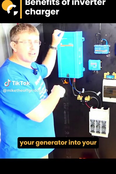 Maximize Power with an Inverter Charger for Off-Grid