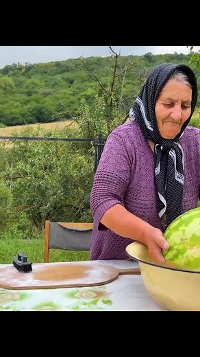 How Grandma Stores Watermelon Fresh for 1 Year Without Vinegar, No Boiling! 100% Natural Watermelon Juice #cook #cooking #food #recipes #cuisine #grandma #country #countrylife #rural #vlog #viral #fyp #fypシ #foryou #foryoupage #foryourpage #trending