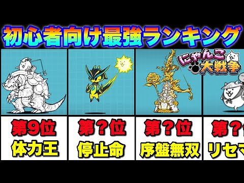[Live Battle Cats] Ranking of the strongest characters for beginners (1st and 2nd forms)