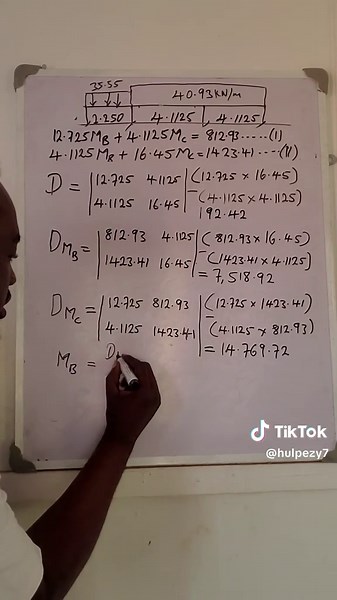 STRUCTURAL ANALYSIS AND DESIGN. BEAMS 1 MOMENT CALCULATION