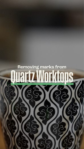 Wren Kitchens & Bedrooms on Instagram: "Keep your quartz worktops looking flawless with these easy cleaning tips! 🧼 Follow our simple guide to maintain that stunning shine and keep your kitchen looking its best ✨ Save this for your next big clean! #WrenKitchens #QuartzCare #CleaningTips #CleaningHack"