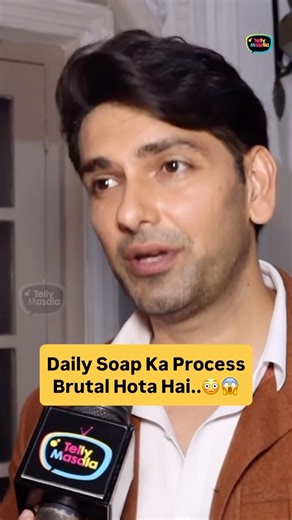 Rahul Sharma in an exclusive interview with TellyMasala spoke about the brutal work culture of daily soaps and the hectic working hours of actors. He said it ultimately drains you physically, mentally and emotionally. 😳 #rahulsharma #hecticwork #longshifts #schedules #dailysoap #tellymasalaexclusive | Telly Masala