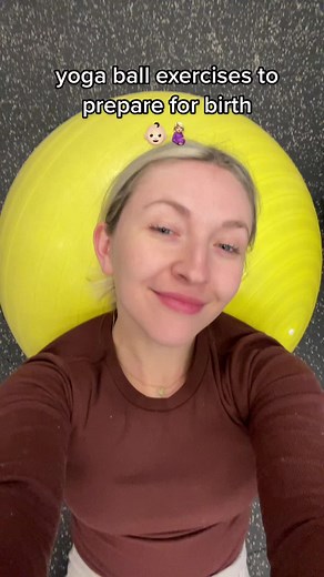 Pelvic Floor Exercises with Yoga Ball for Birth Preparation