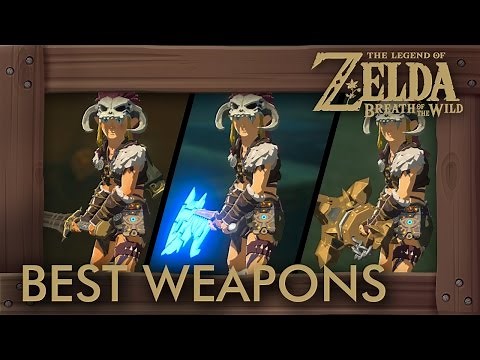 Zelda Breath of the Wild - Best Weapons (Two-Handed Swords by Damage + Durability)
