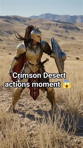 Crimson Desert Dangerous Battle 😱 Insane Action Moments | Next Gen Graphics Gameplay #shorts