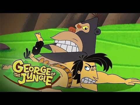Man vs. Ape | George of the Jungle | Full Episode | Cartoons For Kids