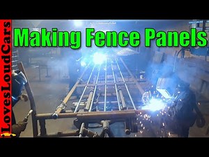 Making portable cattle fence