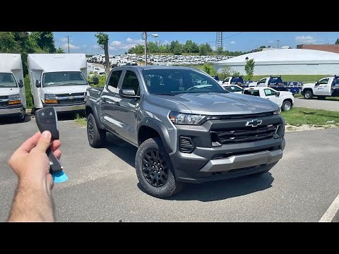 2024 Chevrolet Colorado Trail Boss: Start Up, Exhaust, Test Drive, Walkaround, POV and Review