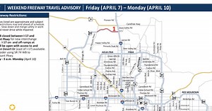 Traffic alert: West Valley drivers may be impacted by Easter weekend Loop 303 project
