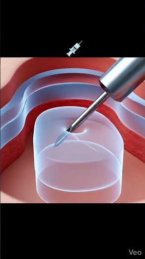 Ultra Macro Medical Visualization | Needle Entering Skin (Cinematic 3D View) #3danimation