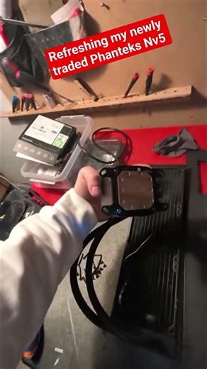 Refreshing the Phanteks Nv5 i traded vs my older case.