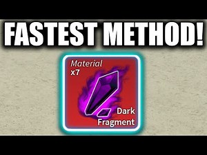 How to get DARK FRAGMENT super fast in Blox Fruits