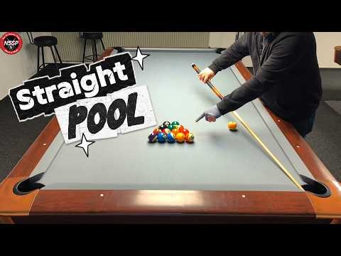 The BEST Training for Every Pool Player! 🎱 Straight Pool Basics (Part 1)