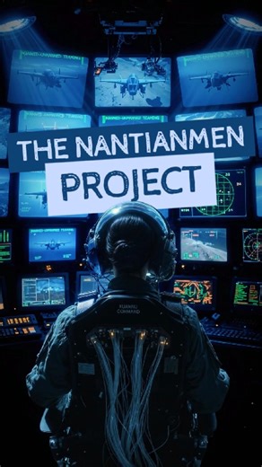 The Nantianmen Project What if science fiction became a military blueprint? 🚀 China's state-owned aviation giant just gave us a peek inside the 'Nantianmen Project'—a futuristic vision featuring: 🔹 Luanniao: A 682m-wide nuclear-powered carrier launching fighters from space. 🔹 Xuannu: A Mach 8 fighter with particle beams. 🔹 Chengying: Robots leading drone swarms on the ground. Full-scale mock-ups are already appearing at air shows, and massive theme parks let you step inside these "fictional"