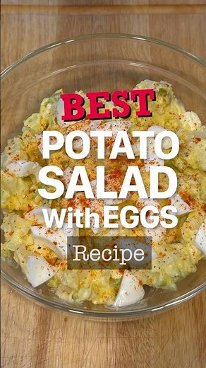 Best Potato Salad with Eggs Recipe! This is Actually the Best Potato Salad Recipe!