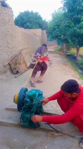 New diesel engine start cycle 🚲 helps start engine