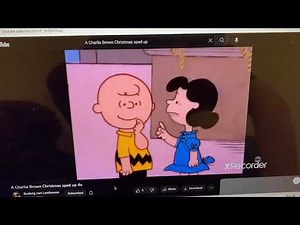 A Charlie Brown Christmas sped up