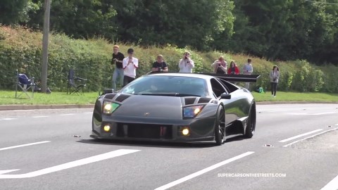 $6.0 Million Bugatti Divo Arrives at Car Meet