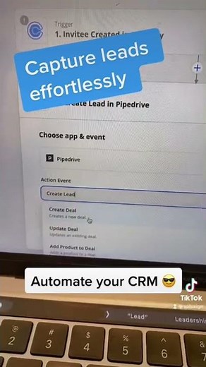 Capture leads into your CRM effortlessly!