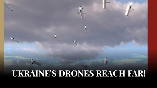 Ukrainian drones reach Urals for first time, hitting targets 1,800 km away