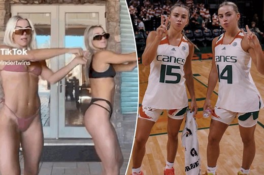 Hanna and Haley Cavinder recover from March Madness loss with bikini dance video