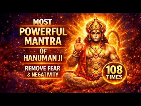 Most Powerful Mantra of Hanuman for success | Listen Daily for Courage, Focus & Divine Protection