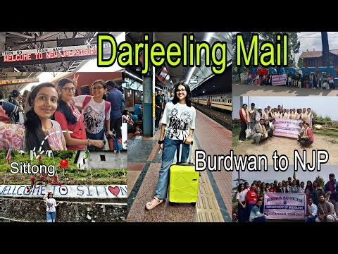 12343 Darjeeling Mail || Sealdah to NJP train journey || Burdwan to NJP Train Journey 🚆