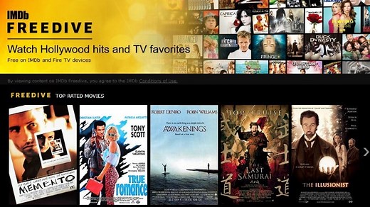 Amazon Launches IMDb Freedive Video Streaming Channel
