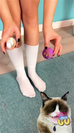 Socks and party vibes: the ultimate combo! 🤩 #PartyTime #ComfyAdventures