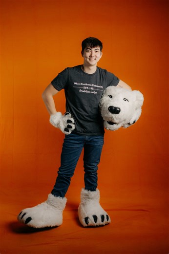 It’s a wild thing to find out Klondike’s identity. It’s Dylan McDevitt! #KlondikeReveals #ONU #mascot