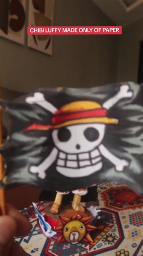 Paper Craft Chibi Luffy: A Creative Masterpiece