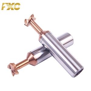 Carbide T Slot End Mill Router Bits T Grooving CNC Machine Tooling 4 Flute for Stainsteel