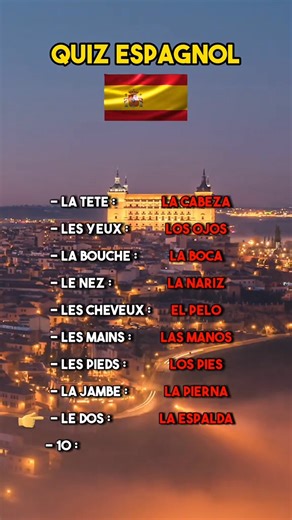 Quiz espagnol facile 🇪🇦 #pourtoi #quiz #asmr #viral #asmrsounds | Nassim HN