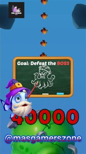 #shorts 95 Fishdom ads Mini Game hungry fish #masgamerszone #fishdom #aquariumfish