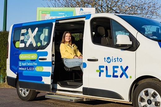 Transports dans l’agglo de Caen : bientôt, beaucoup plus de minibus Twisto à la demande