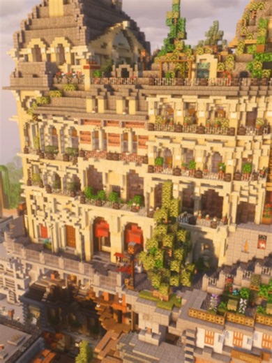 Welcome to LVM-Paris in our Haussmann-style Parisian street ! We're upgrading our street to make it feel even more authentic. There’s even an unlicensed street vendor ! Don't skip the dog's therapy session ! #minecraftparis #Haussmann #minecraftbuilds #minecraftstreetdesign #LVM_Corporation