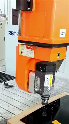 A 5-axis CNC machine for precision machining non-metallic materials. #machine #cnc