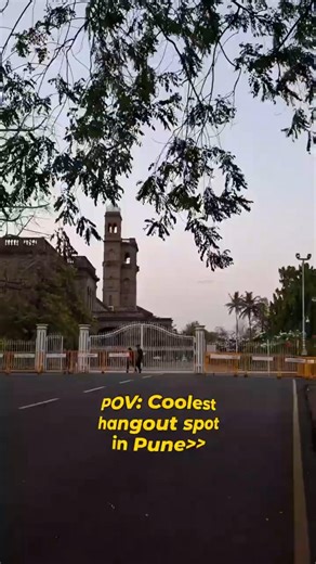 POV: Coolest hangout spot in Pune🤘#Pune #SPPU #university #vlog #hangout
